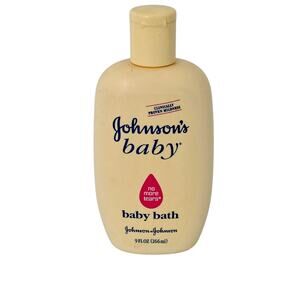 Vintage Johnson's Baby Bath No More Tears 9 oz. Mild Discontinued 1994 USA Made